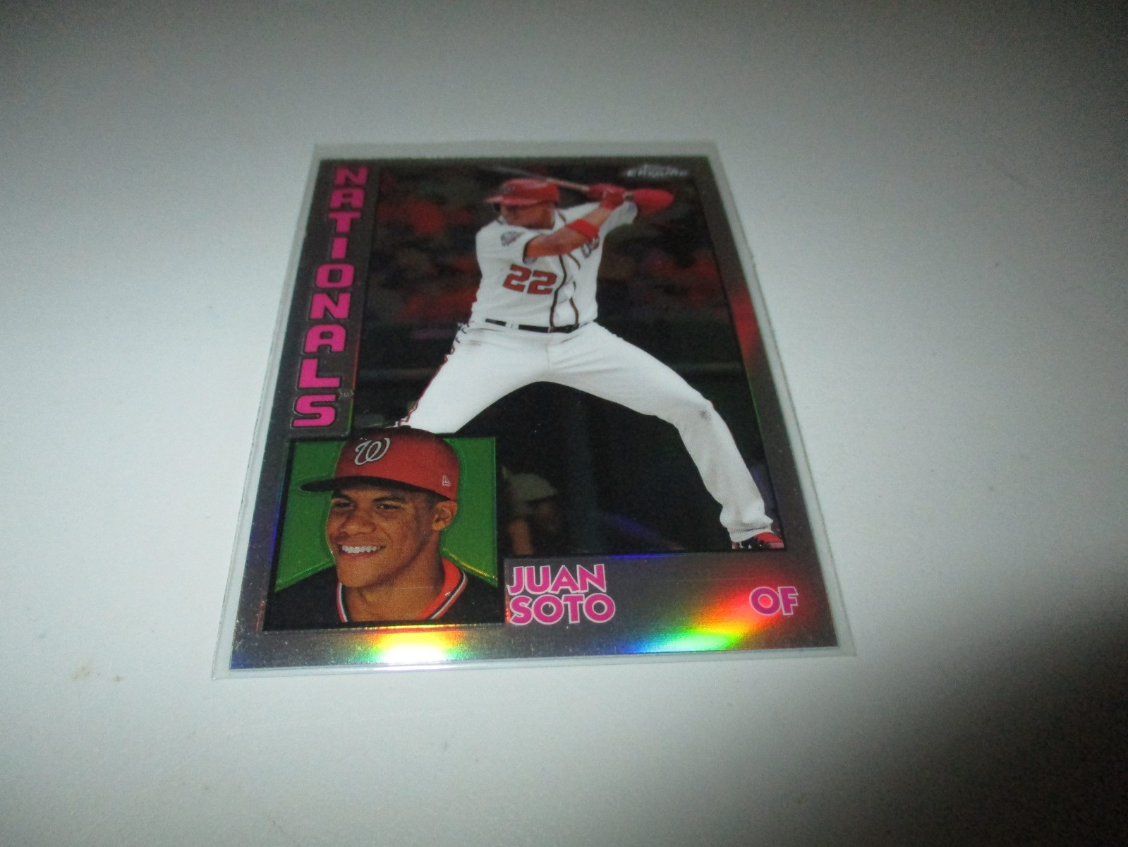 Juan Soto 2019 Topps Chrome 1984 #84TC-2