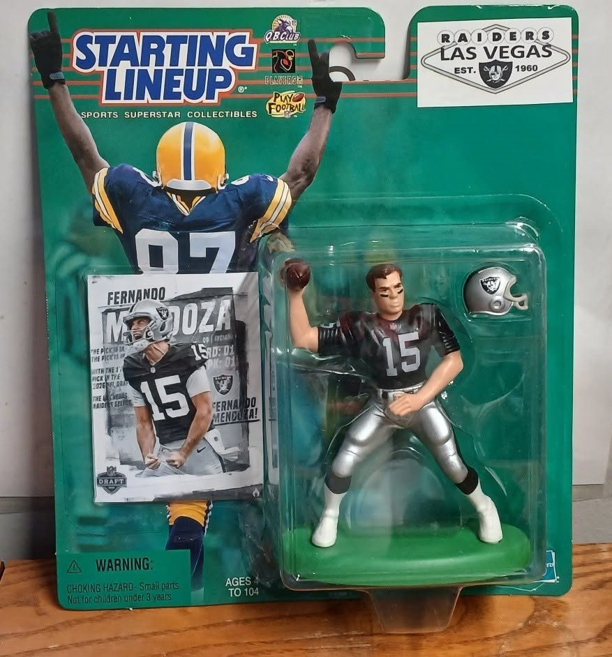 Fernando Mendoza Las Vegas Raiders SLU Custom Painted Figure Re-Packaged
