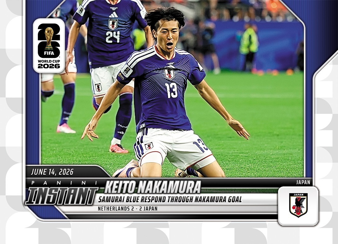 2026 Panini Instant FIFA World Cup #24 Keito Nakamura Japan PRESALE