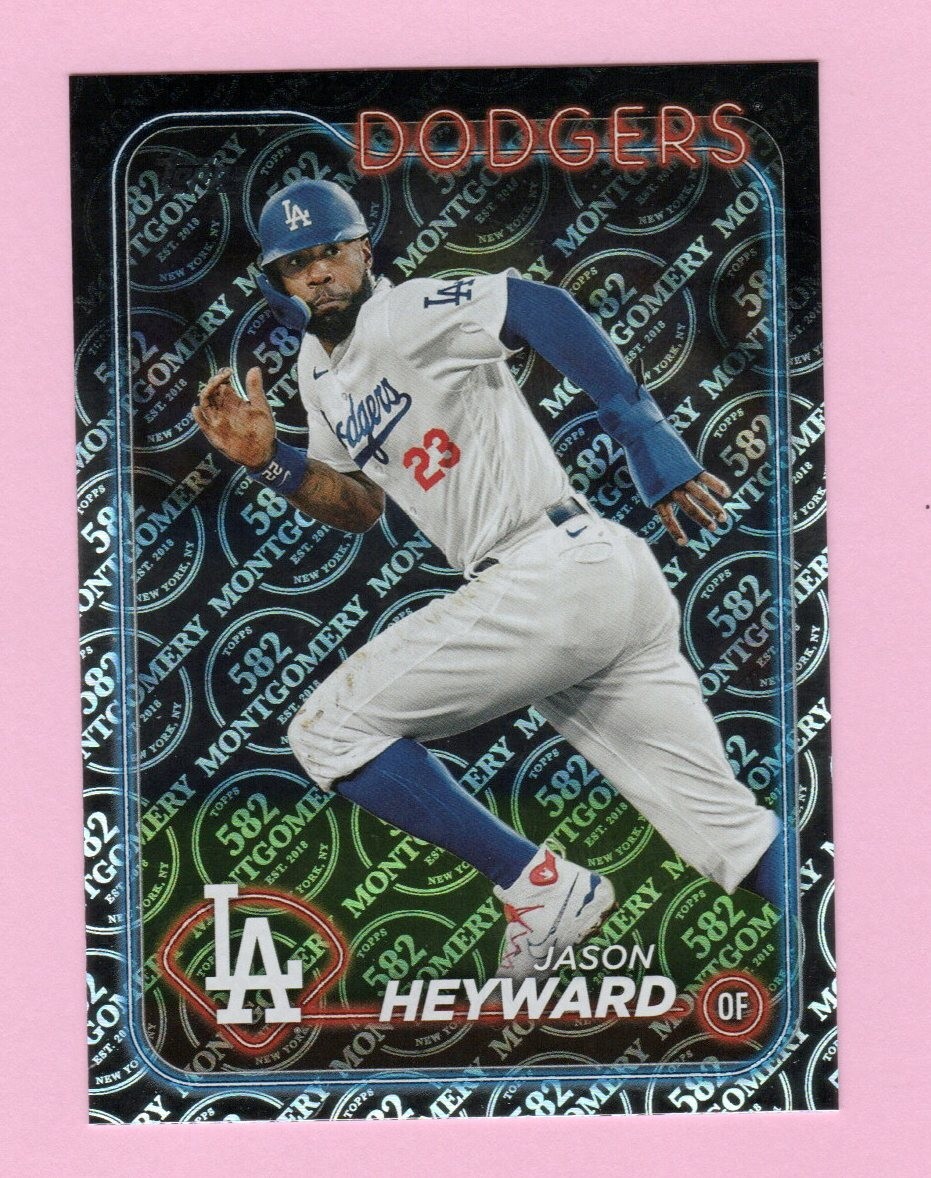 2024 Topps 582 Montgomery Club #366 Jayson Heyward Los Angeles Dodgers