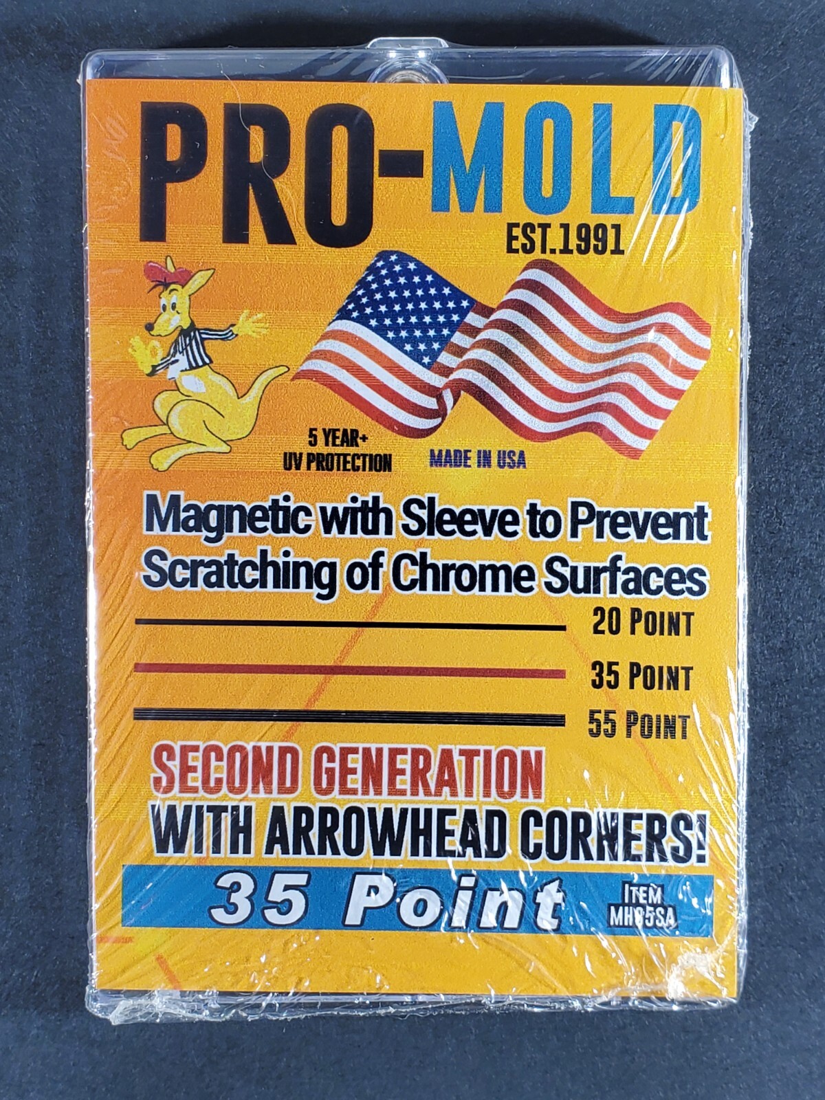 200x Pro Mold MH35SA 2nd Gen w/ Sleeve 35pt Magnetic Card Holder One Touch Case