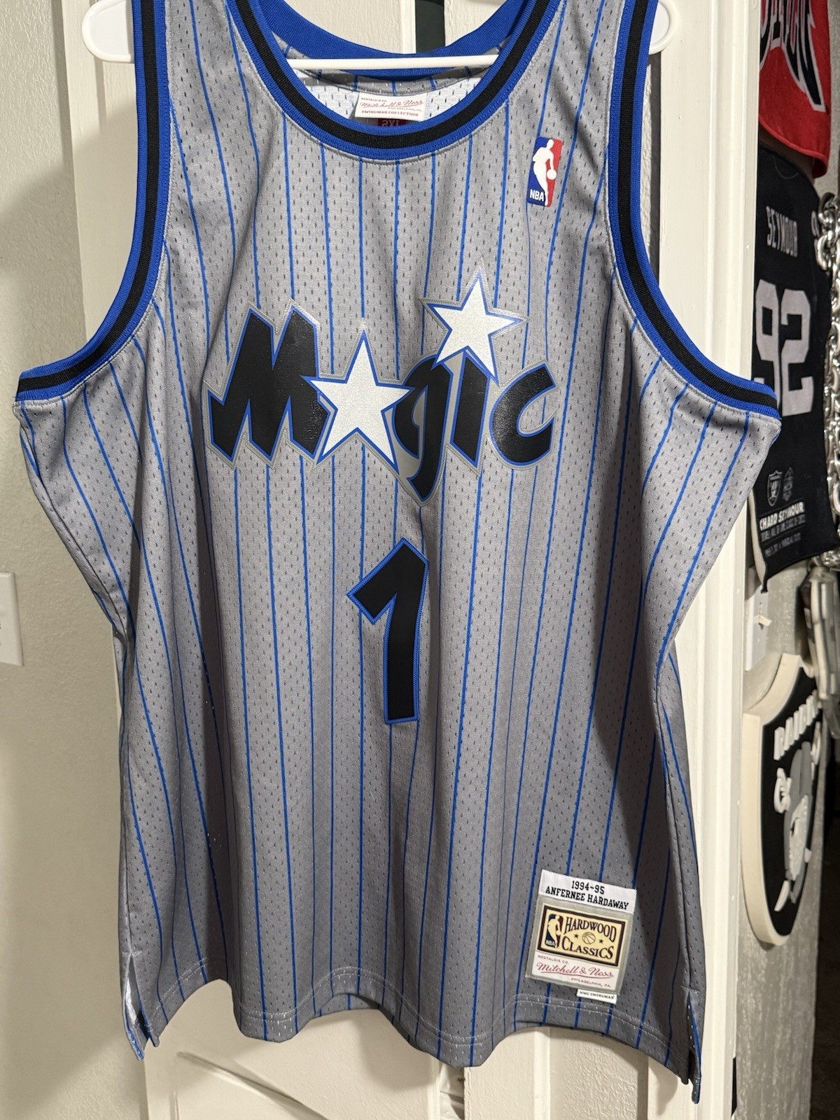Mitchell Ness Orlando Magic Penny Hardaway Jersey Mens 2XL Hardwood Classics