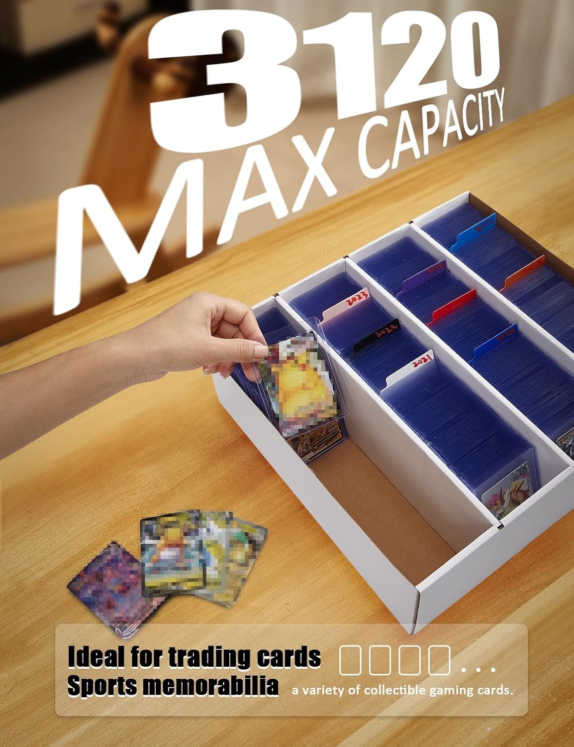 Large Capacity Cardboard Card Boxes