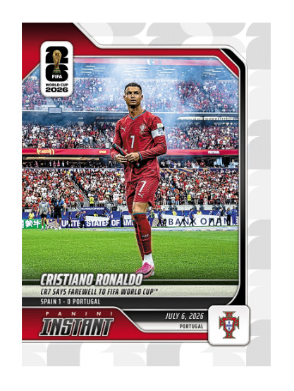 Cristiano Ronaldo – 2026 Panini Instant FIFA World Cup 2026 PORTUGAL #214 PRESAL
