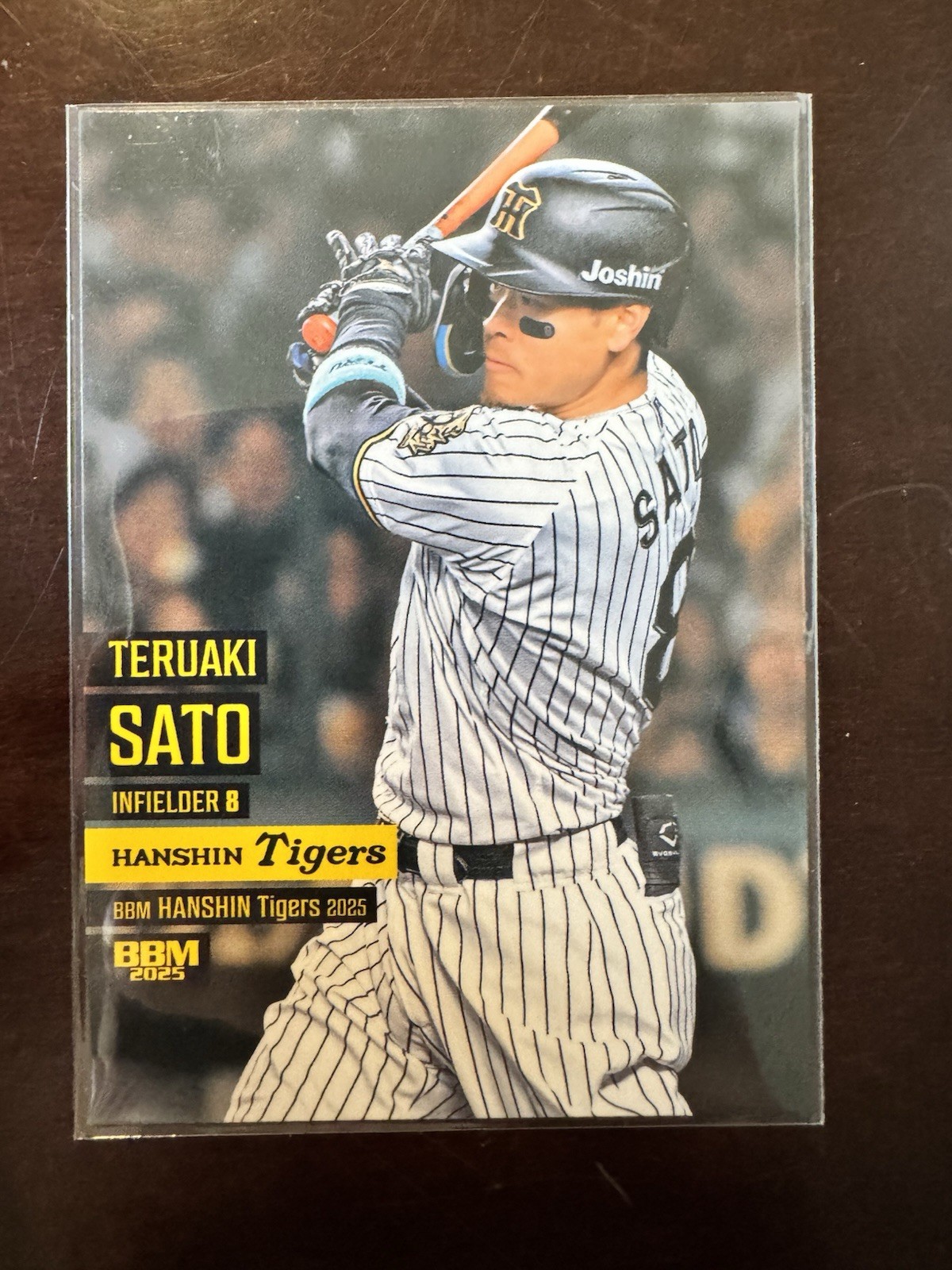 BBM 2025 NPB Baseball Card Teruaki Sato Tigers US Seller