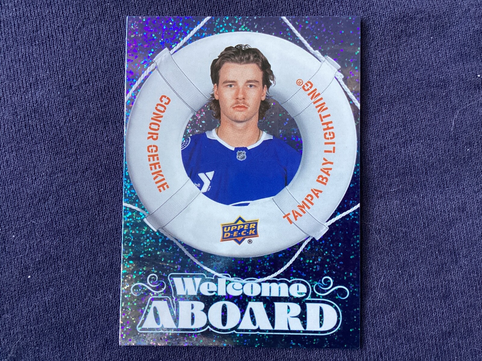 2024-25 Upper Deck Series 2 ‘WELCOME ABOARD’ Insert Hockey Cards. You Pick List.