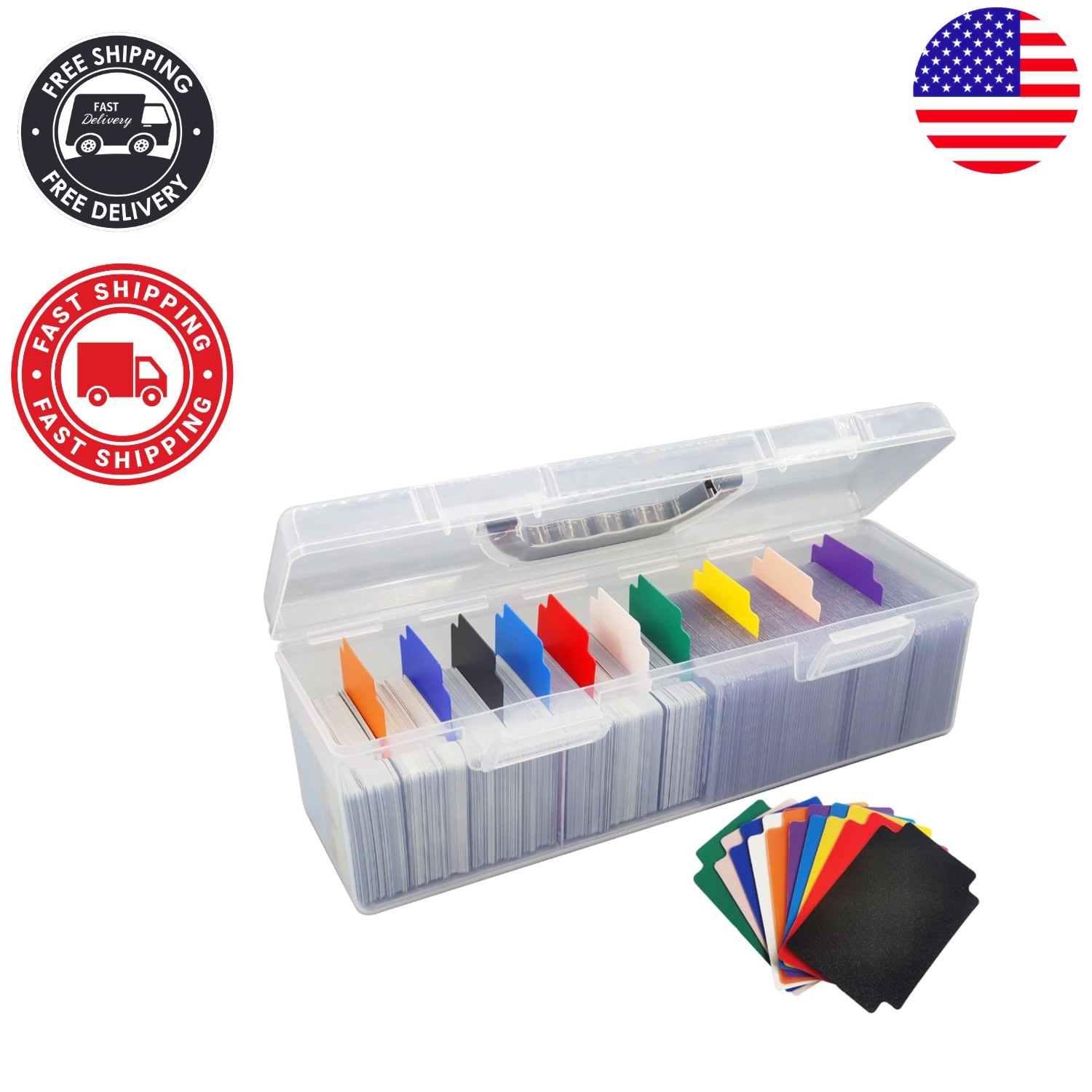 Large Capacity Card Holder, Waterproof with Buckle Closure for Safe Storage