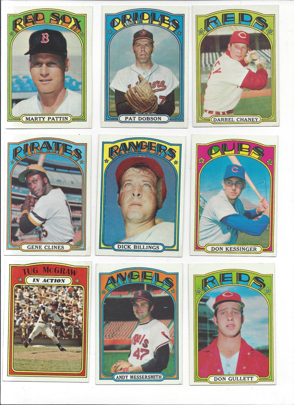 1972 Topps Baseball Cards ⚾ Pick A Player You Choose Finish Your Set VG Aaron