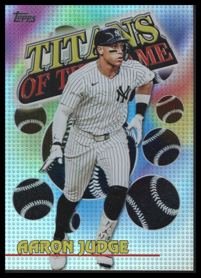 2026 Topps #TOG-3 Aaron Judge – Titans of the Game