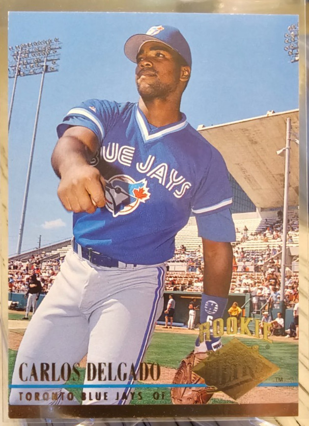 1994 Fleer Ultra Carlos Delgado #437 Toronto Blue Jays