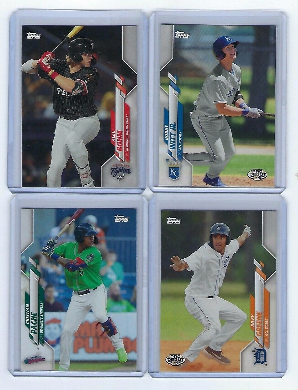 2020 Topps Pro Debut Base Card YOU CHOOSE RCs #1-200 – Base Complete Your Set