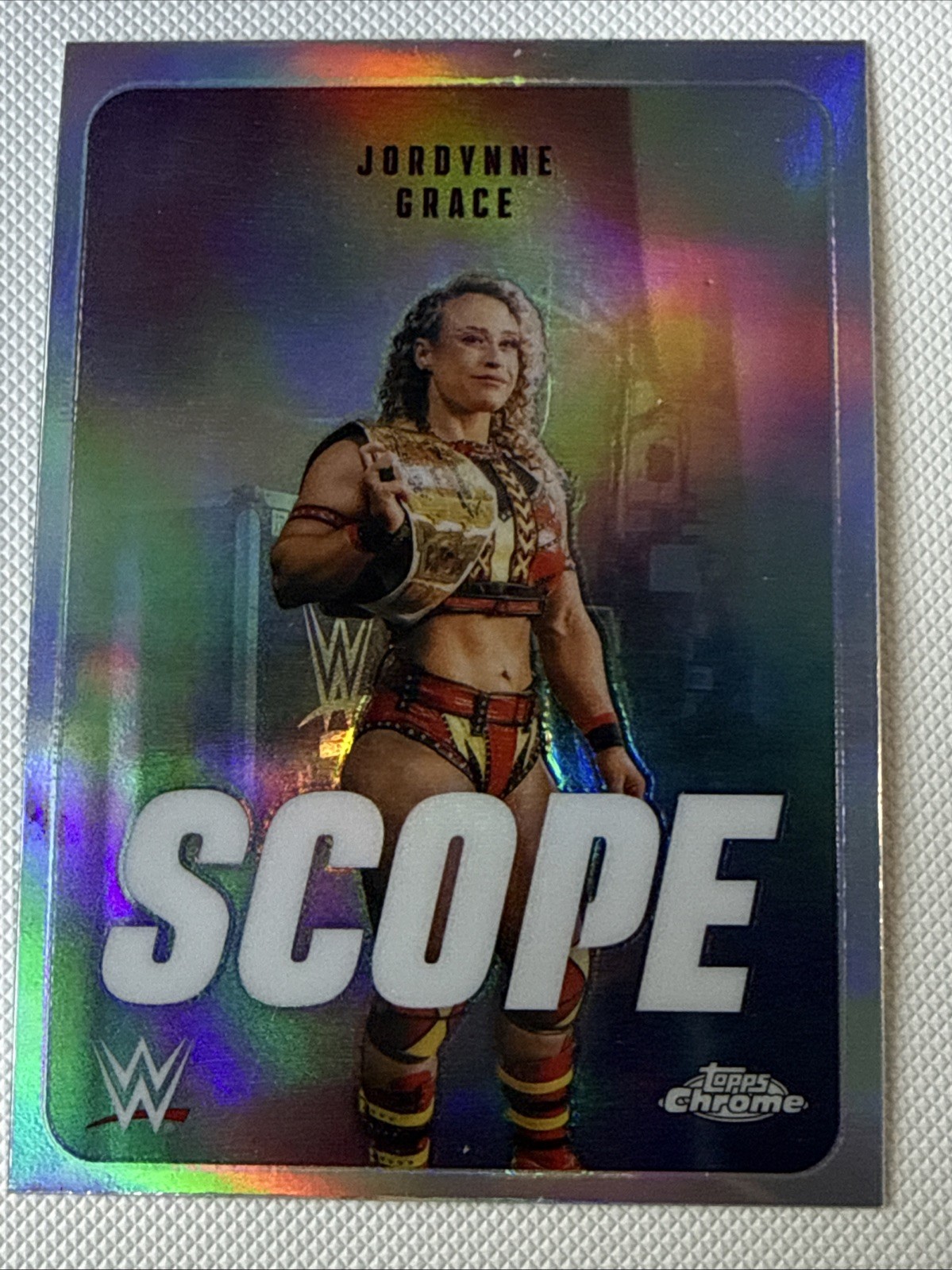 SCOPE SILVER REFRACTOR 2026 Topps Chrome WWE Cards You Pick/Choose! READ*