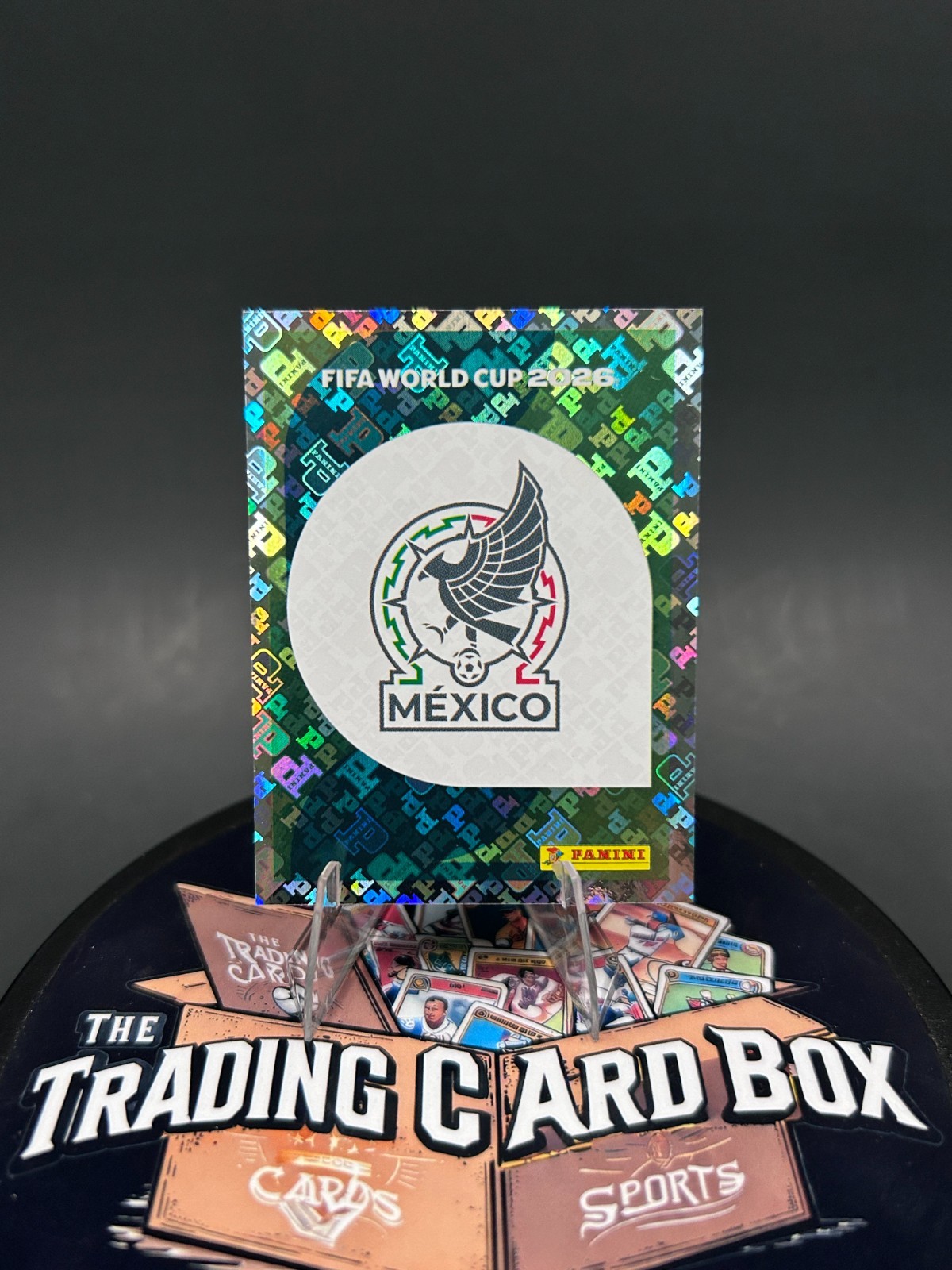 2026 Panini FIFA World Cup Soccer Sticker US Edition # MEX 1 Mexico Foil