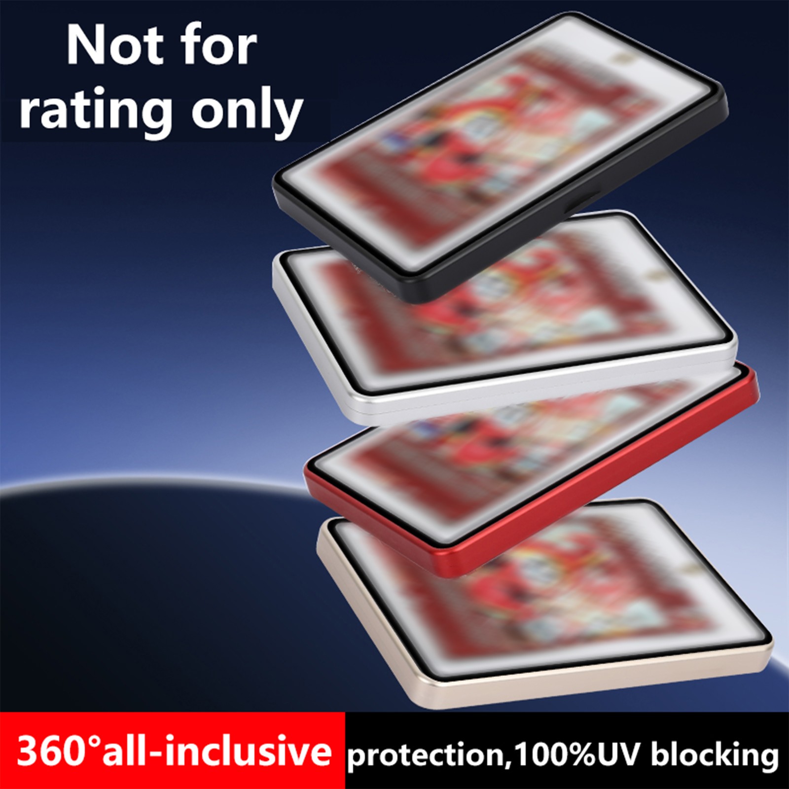 Magnetic Metal Card Slabs Case Protector For 35/130PT Shockproof Aluminum Bumper