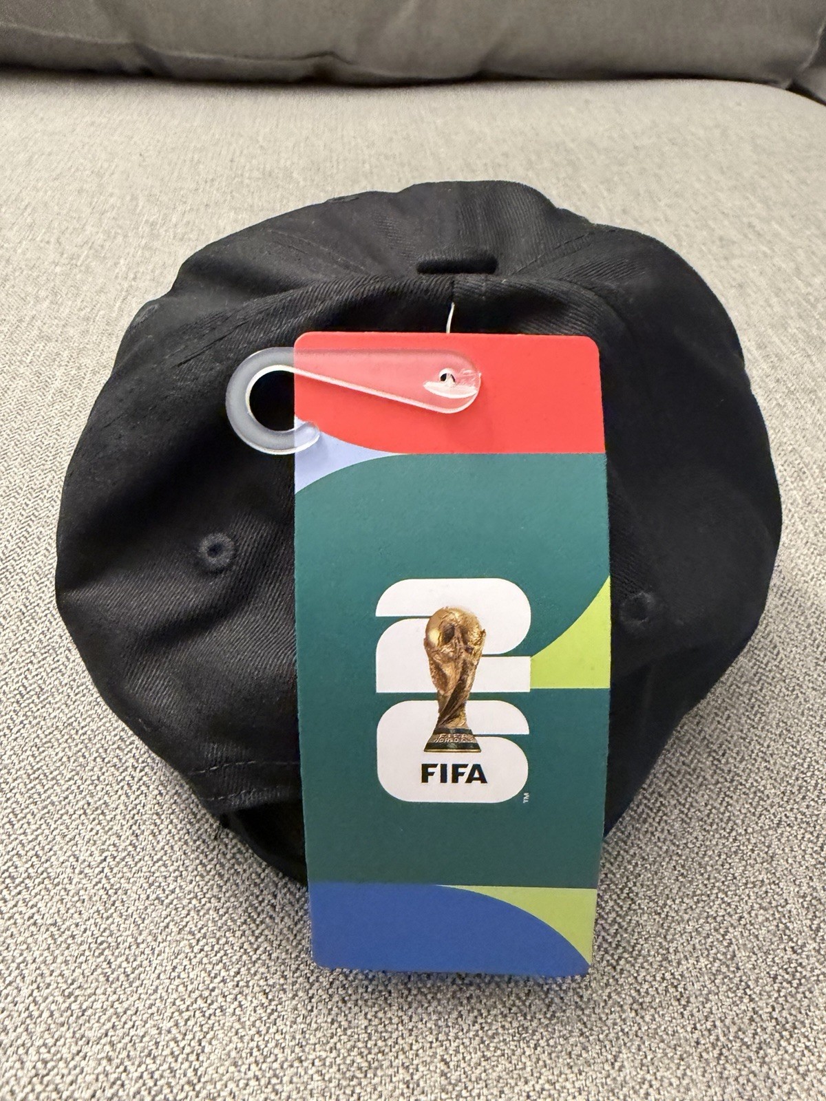 Outerstuff Canada FIFA World Cup 2026 Men’s Cap Black Red White Official