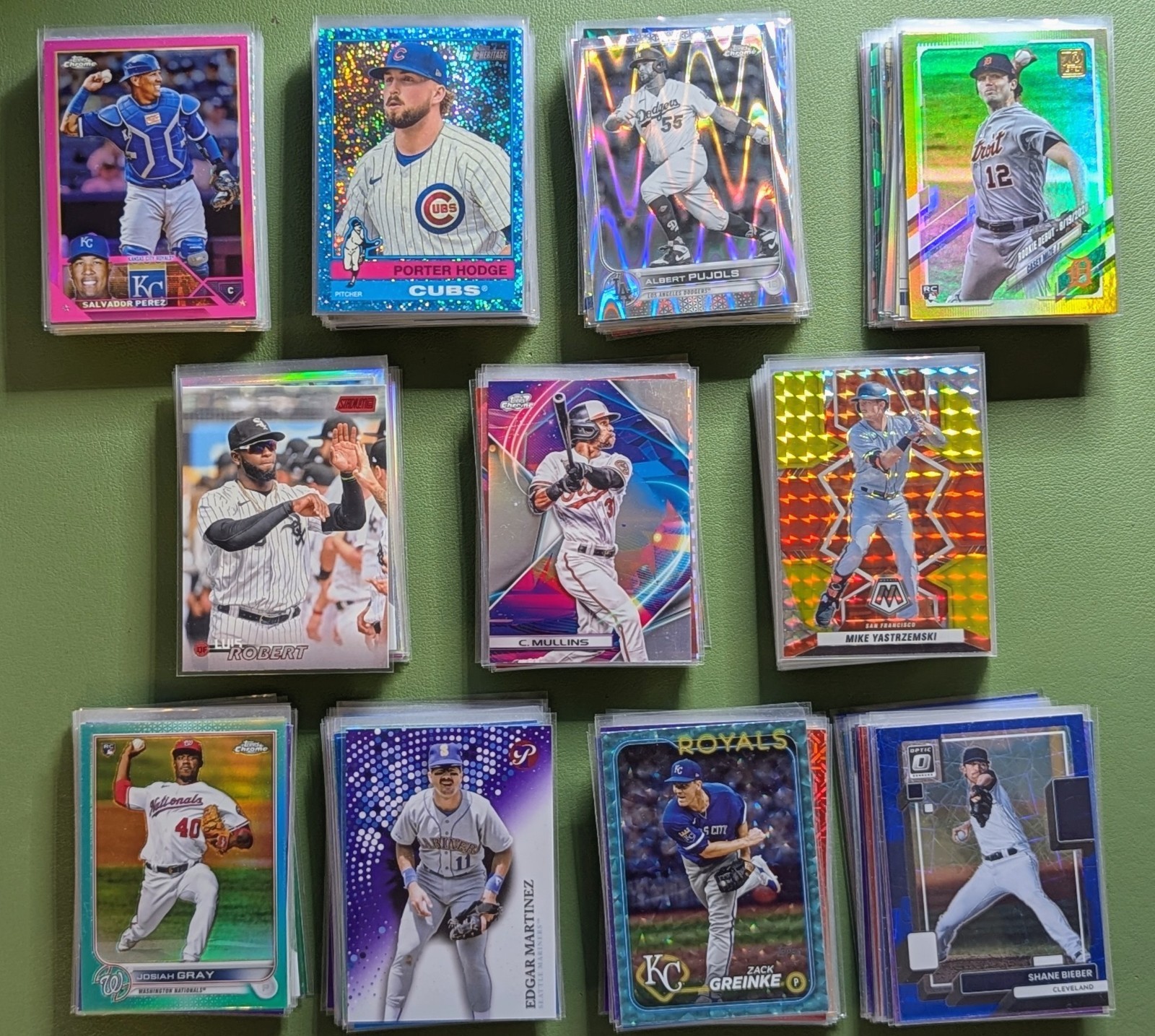 30 Card MLB Team Lots (SN#, Parallels, Inserts Only) (NO BASE CARDS!!) *READ*