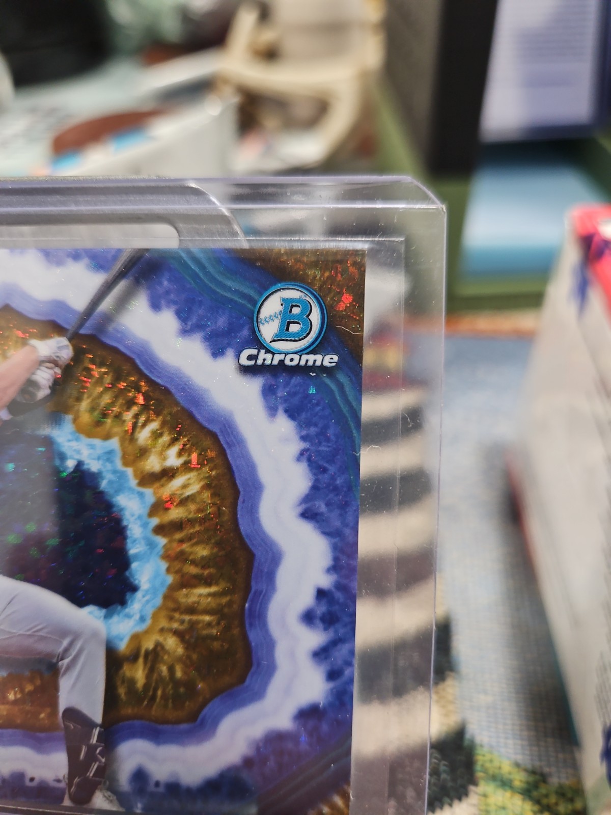 2026 Bowman Chrome Prospects Daniel Pierce Crystallized Gold /50 BWC-10 TB Rays