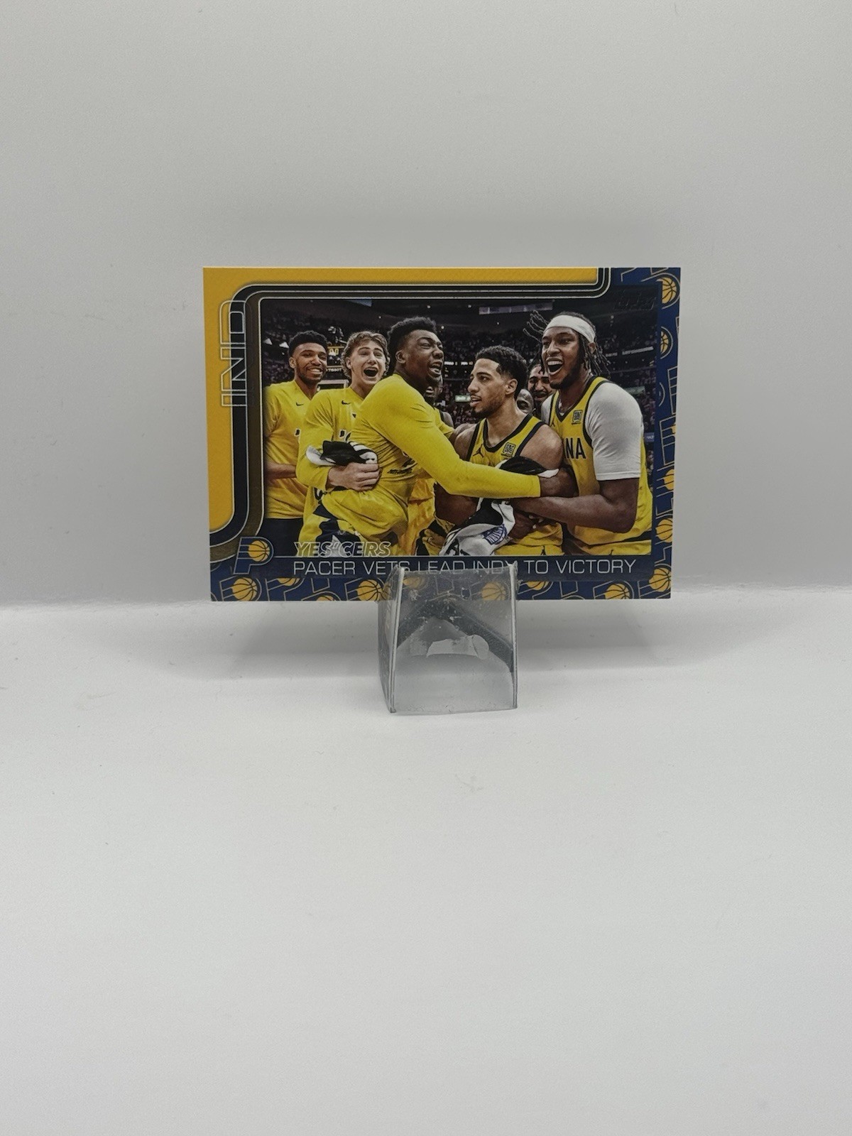 2025-26 Topps Team Color Border #280 Indiana Pacers Yes’Cers Case Hit SSP