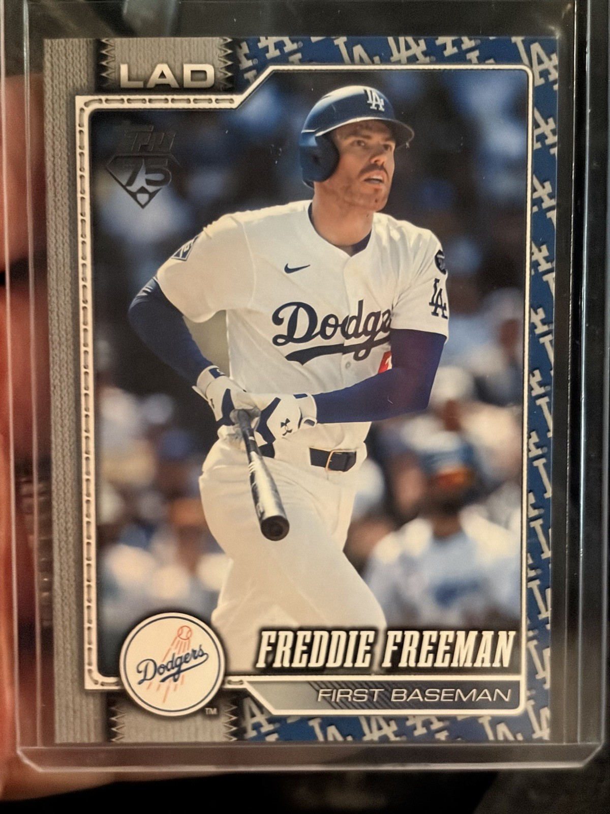 2026 Topps Series 2 Freddie Freeman Team Color Border – Los Angeles Dodgers