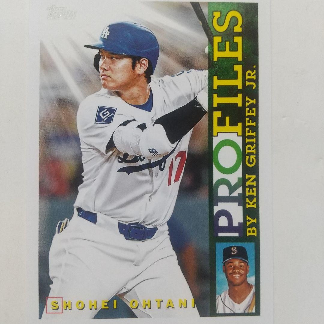 Topps Shohei Ohtani Dodgers Profiles Card Baseball Trading Card Collectible