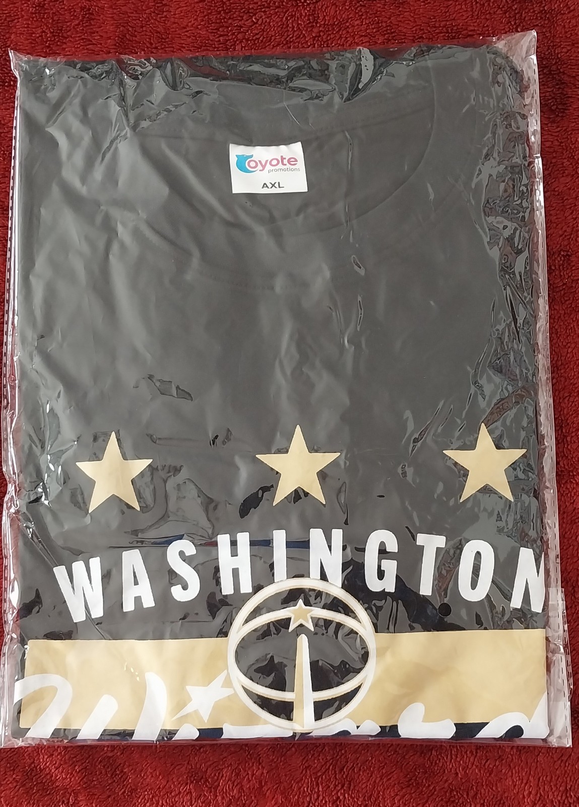New Washington Wizards XL Short Sleeve 2025-26 City Edition Shirt From 4/10/2026