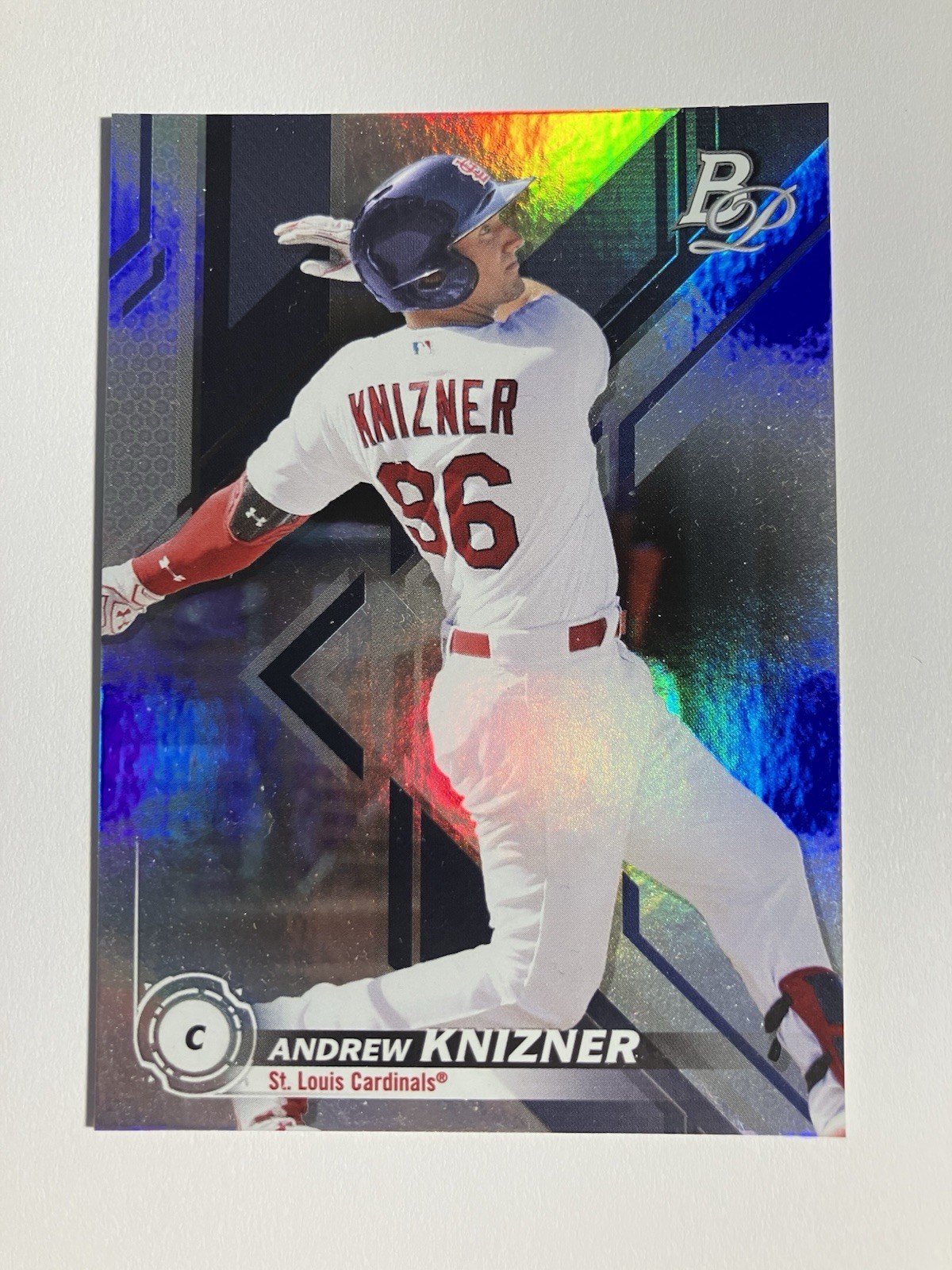 Andrew Knizner 2019 Bowman Platinum Wal-Mart Top Prospects #TOP-59 Cardinals