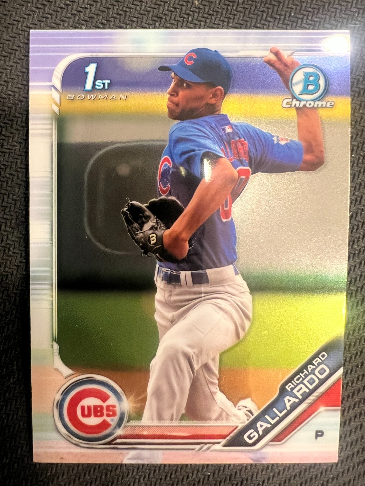 QTY: 2019 Bowman Chrome Prospects – Richard Gallardo CUBS 1st Rookie #BCP-188