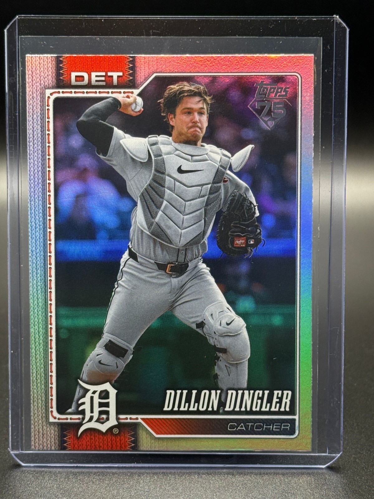 2025 Topps Series 2- Dillon Dingler #351 Rainbow Foil