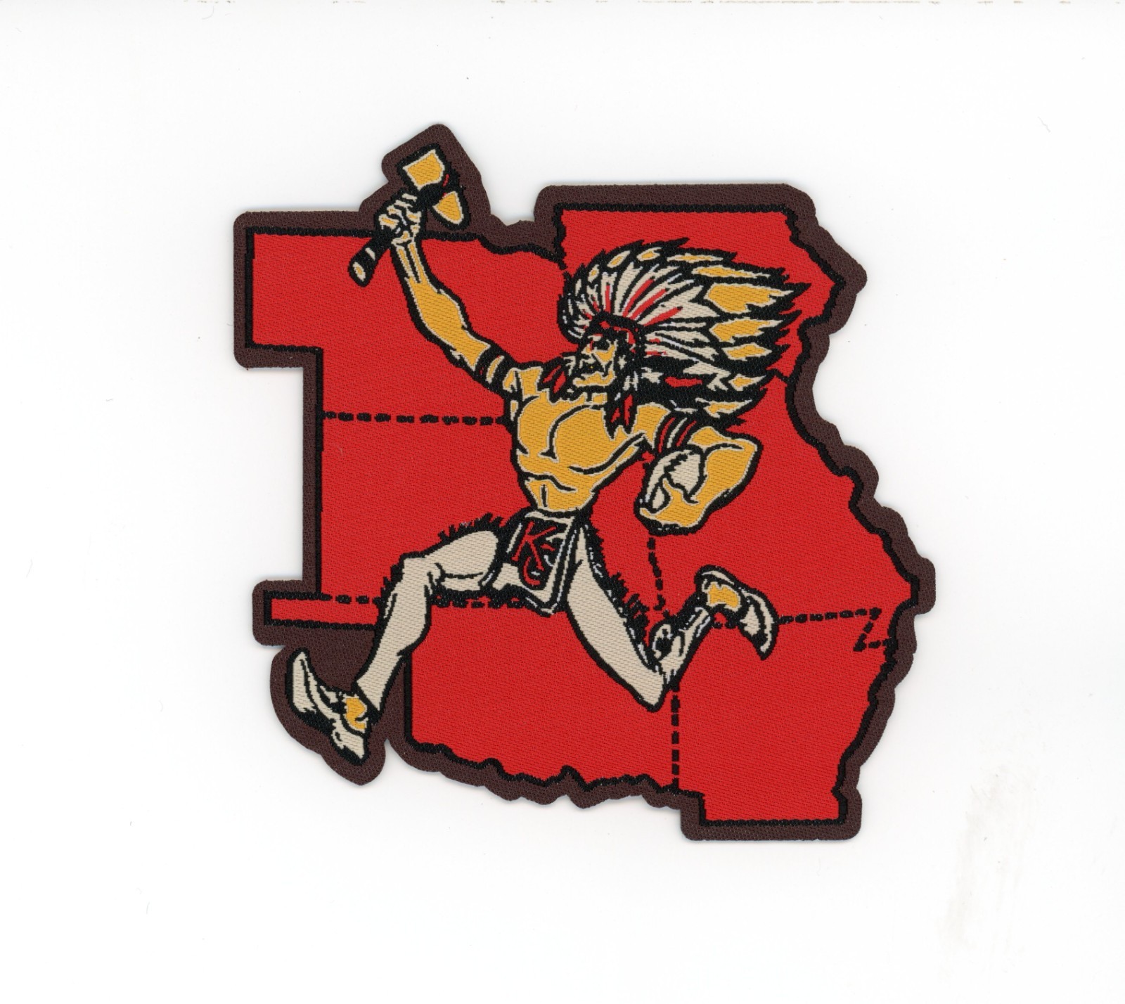 Kansas City Chiefs Retro Iron-On/Sew-On Patch – Vintage Logo