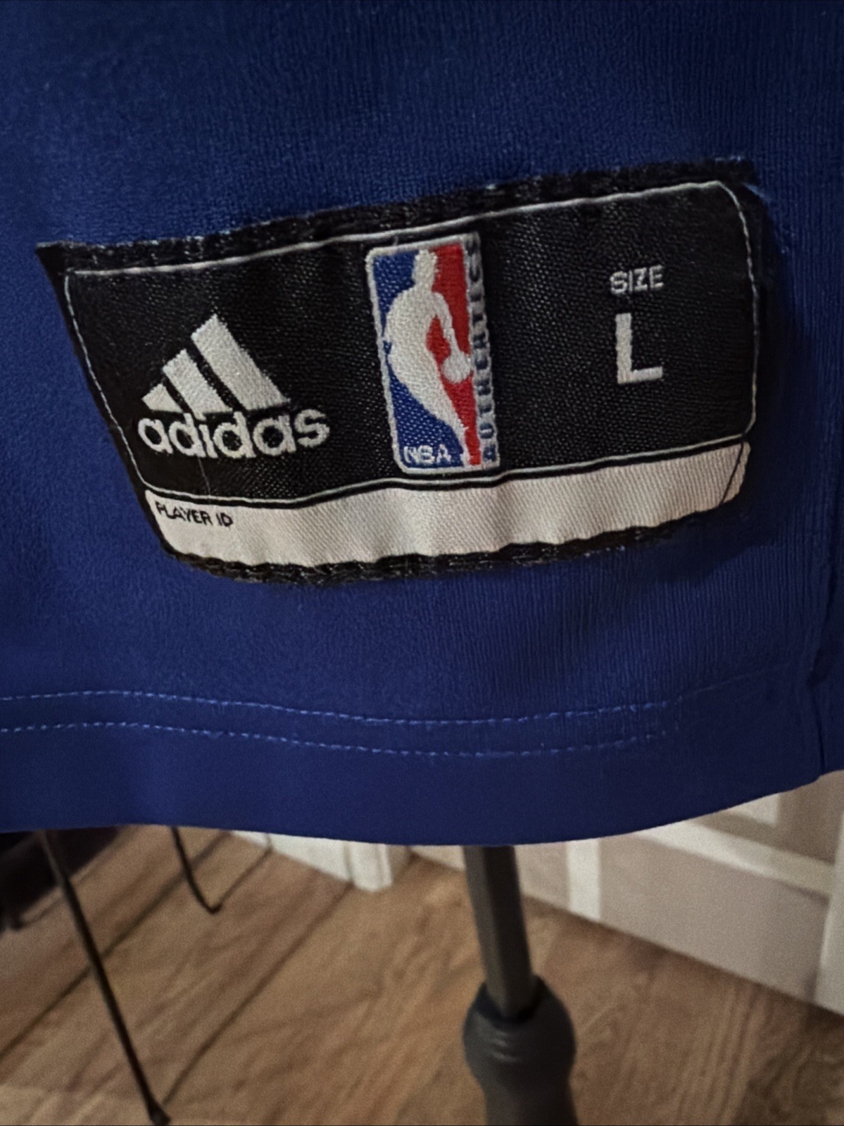 2016 Golden State Warriors Stephen Curry Adidas Wingman Christmas Day Jersey