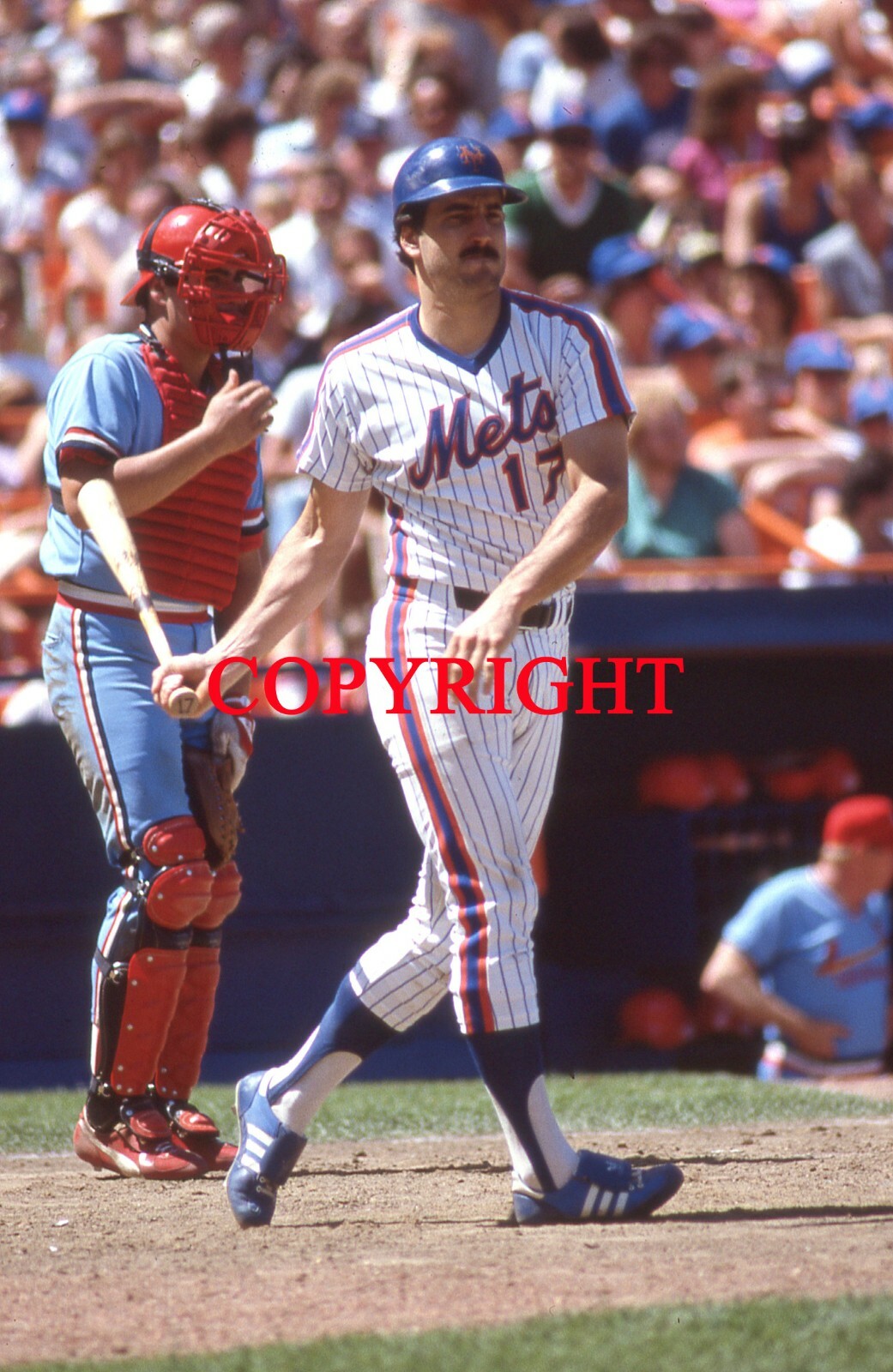 KEITH HERNANDEZ – NEW YORK METS – Vintage 35mm Baseball Slide 4.2c