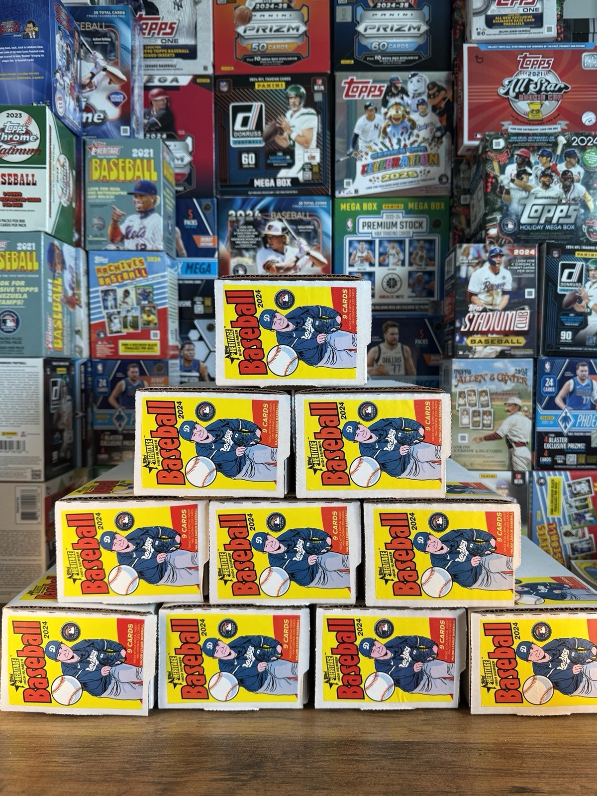 2024 Topps Heritage High Number Base Set: Complete #501-700 Skenes/Chourio RC’s