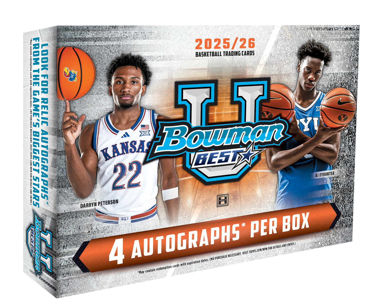 2025-26 BOWMAN U UNIVERSITY BEST HOBBY BOX (4 AUTOs) Basketball New Sealed QTY