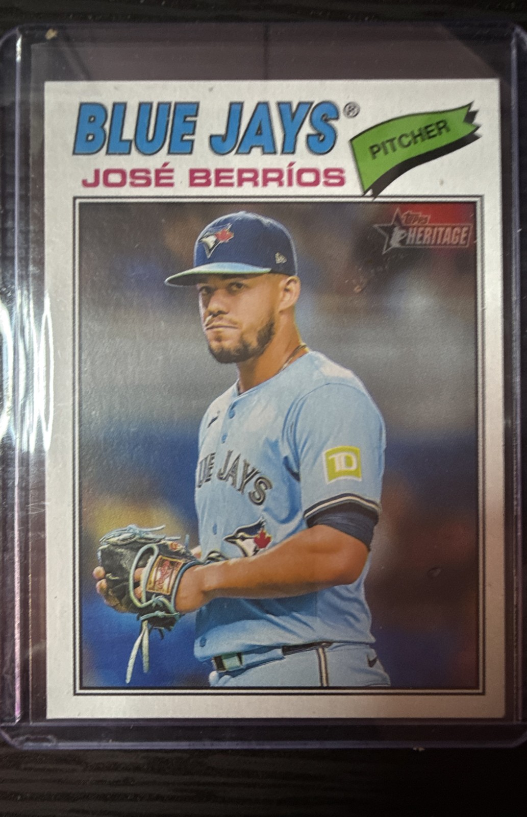 2026 Topps Heritage – José Berríos #56 Short Print SP Blue Jays