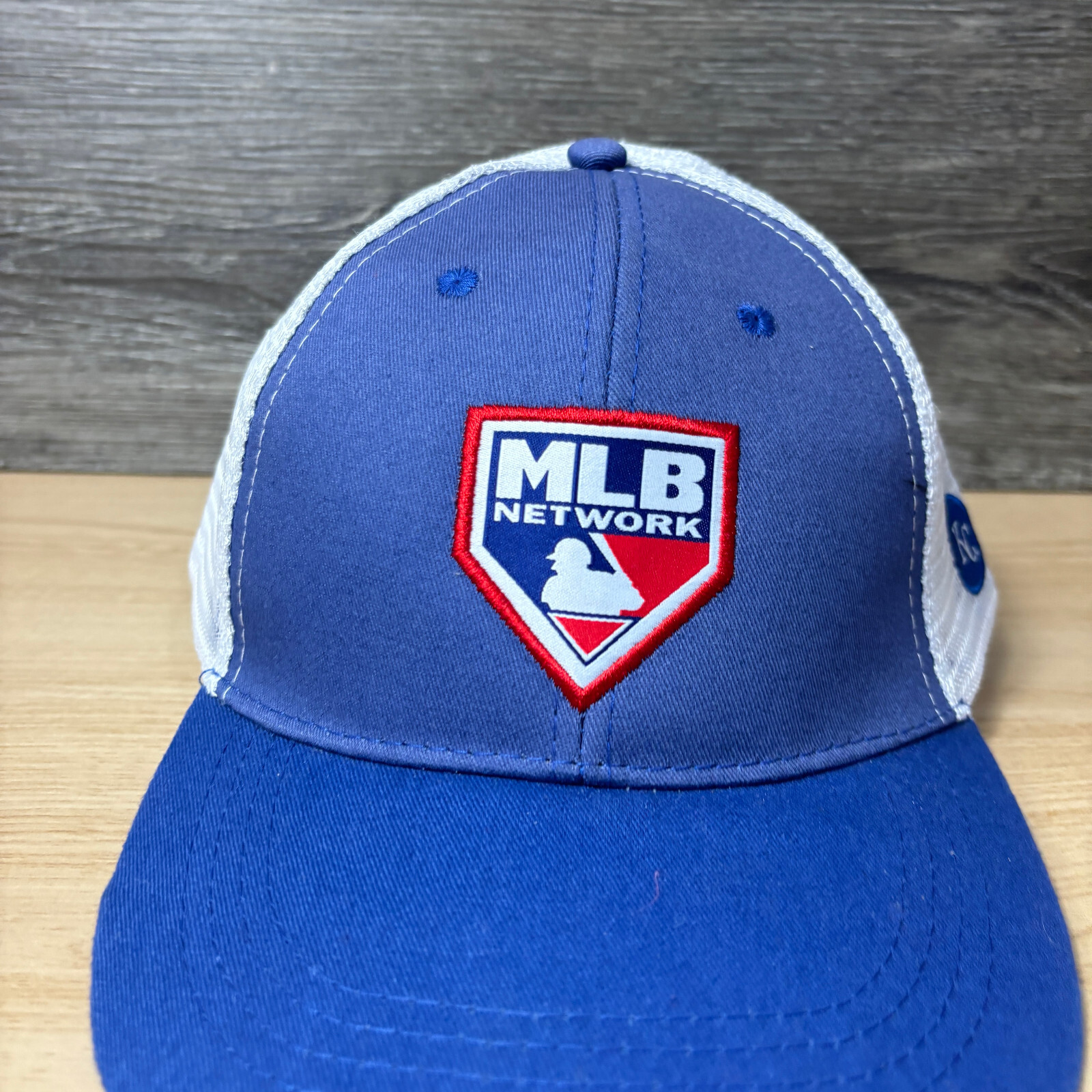 Kansas City Royals Hat Cap Snapback Blue MLB Baseball MLB Network Adjustable