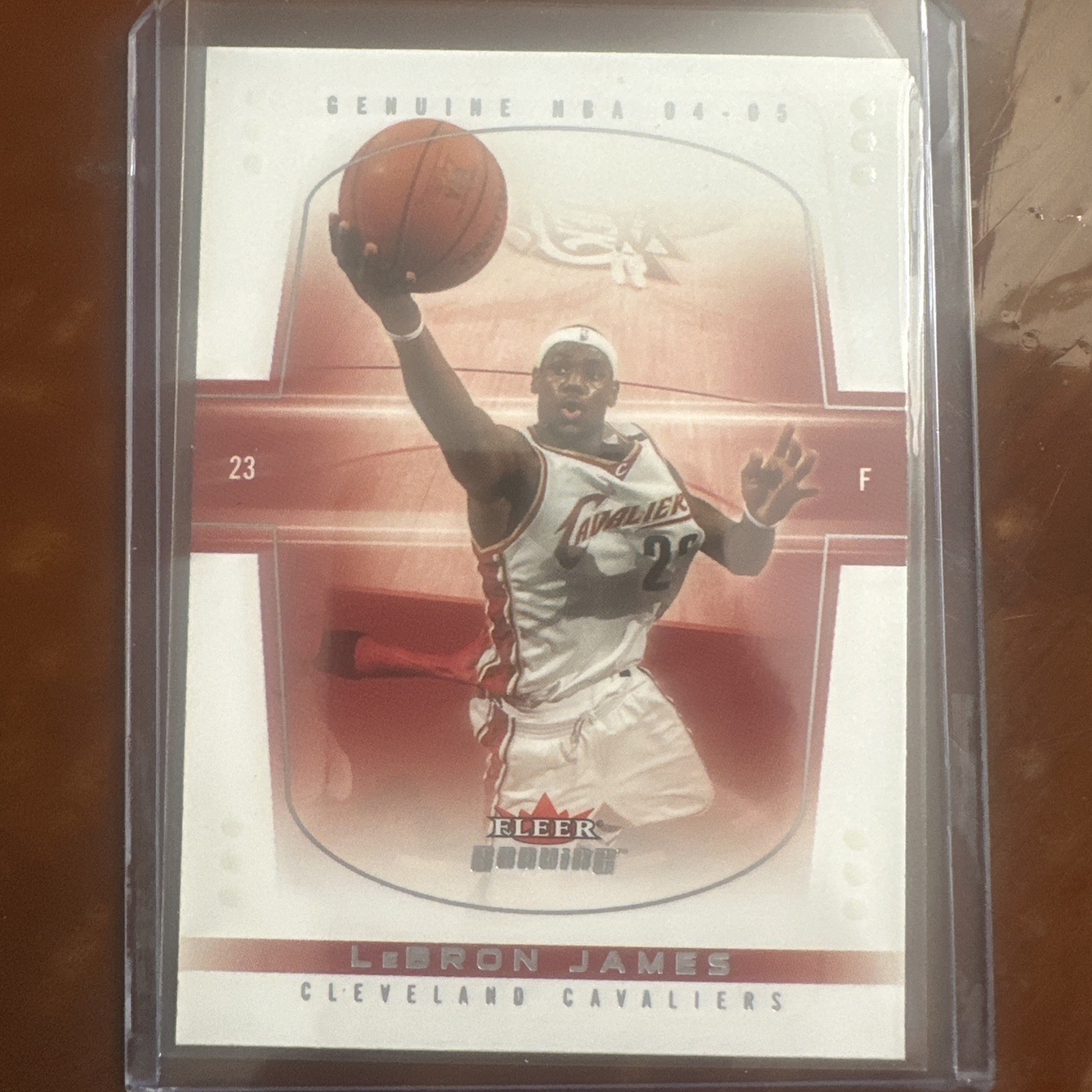 2005 NBA Properties LeBron James Genuine NBA
