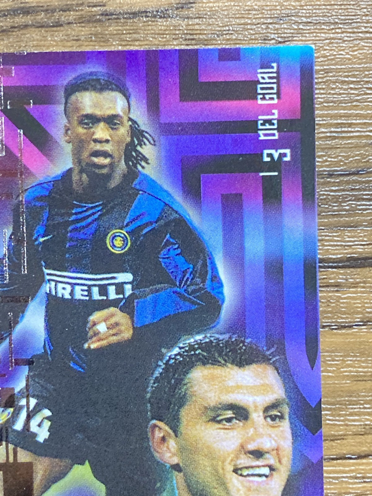 Panini Card Calcio 1999-2000 Serie A No.85 Clarence Seedorf, Christian Vieri