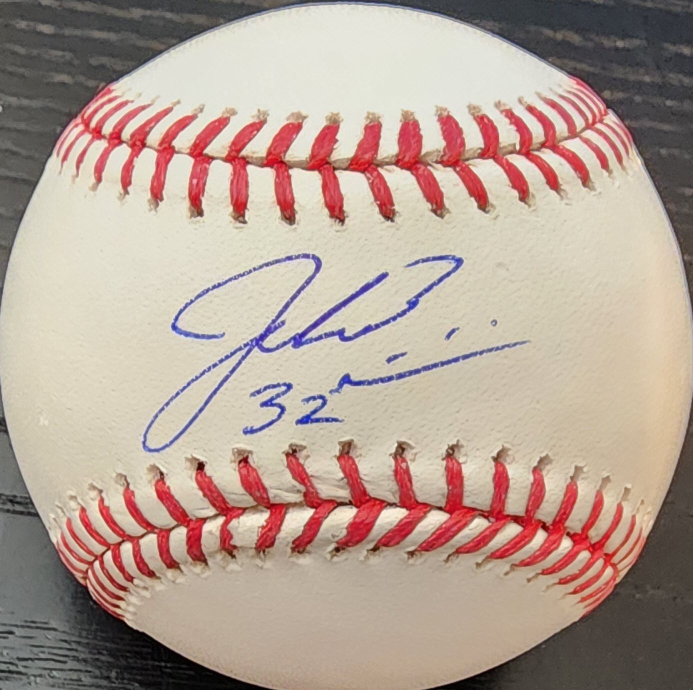 Jacob Misiorowski Brewers Phenom Autographed Rawlings OMLB Baseball PROVA COA