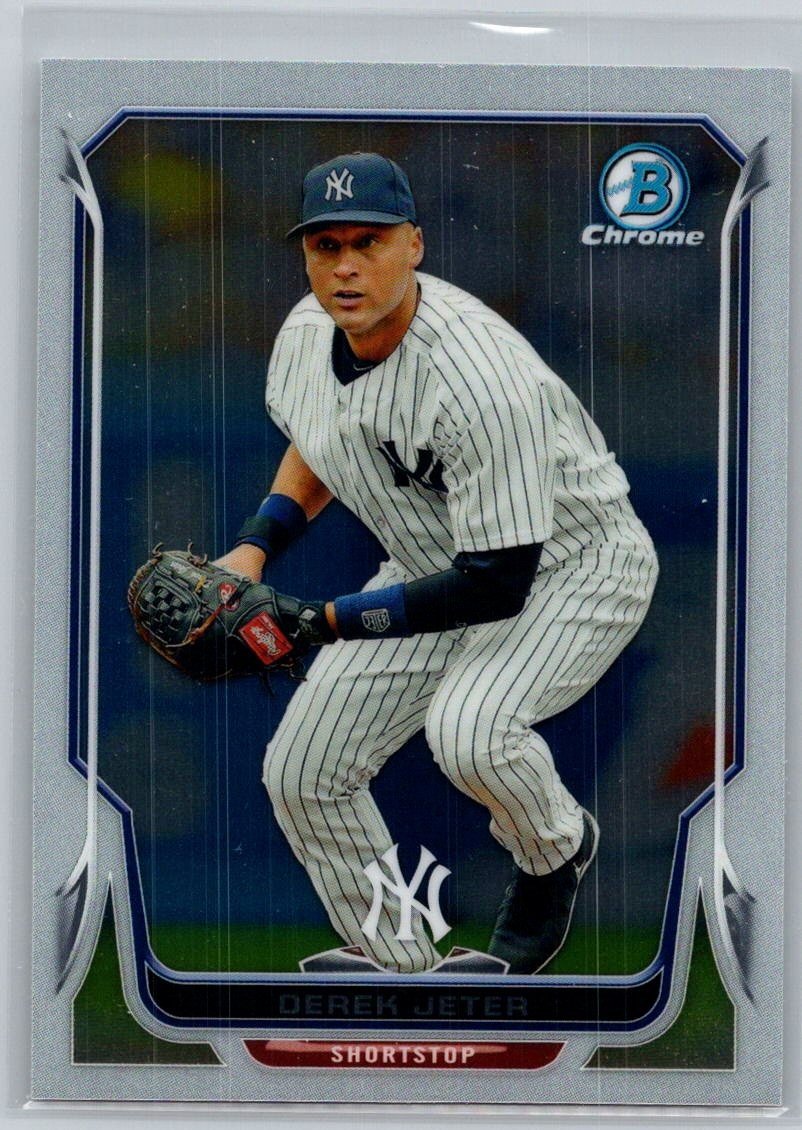 2014 Bowman Chrome #89 Derek Jeter