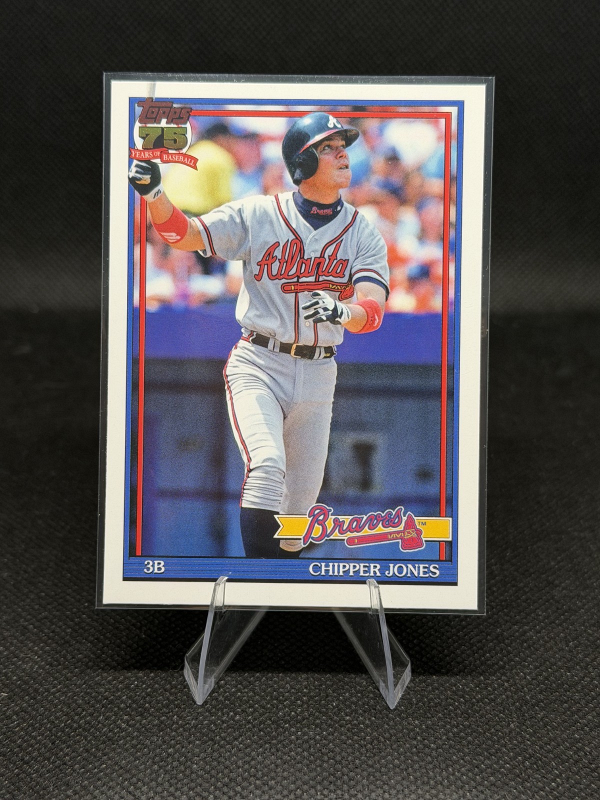 2026 Topps Series 1 – Chipper Jones #T91-13 Topps 1991