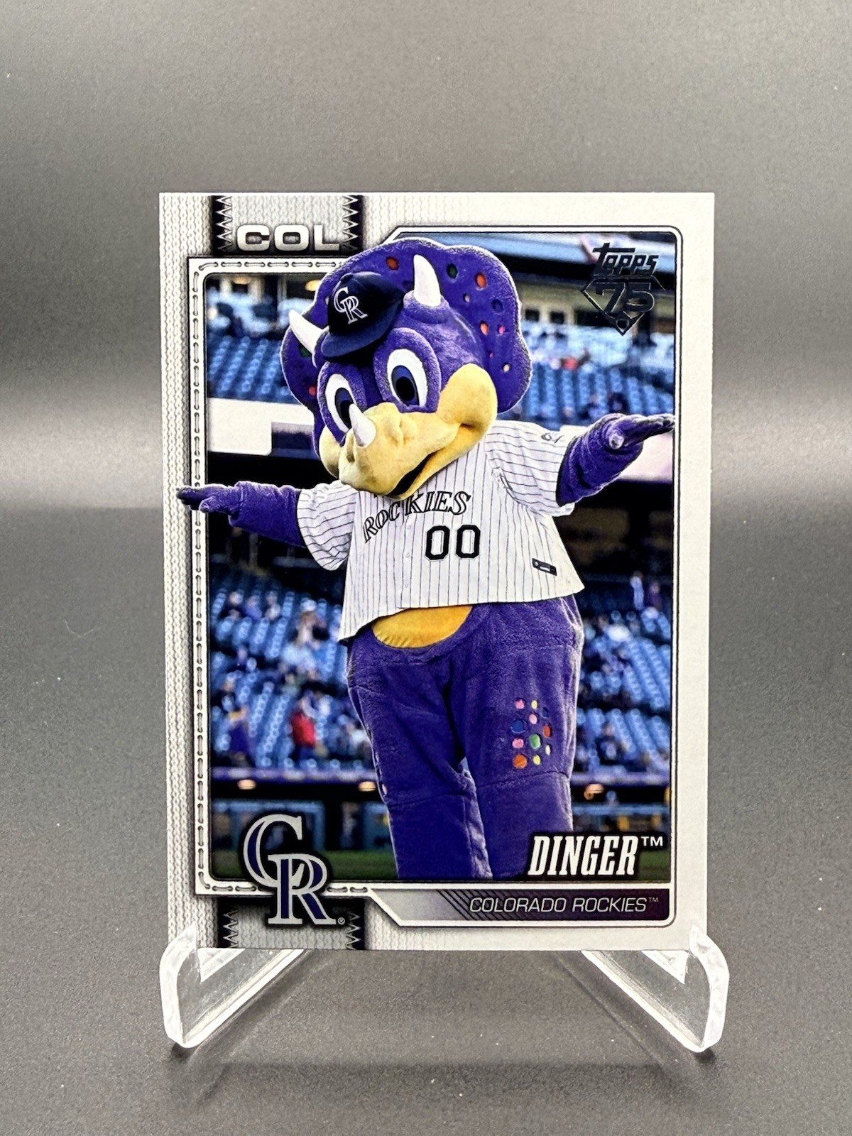 Dinger – 2026 Topps Celebration Mascots #M-4 Rockies