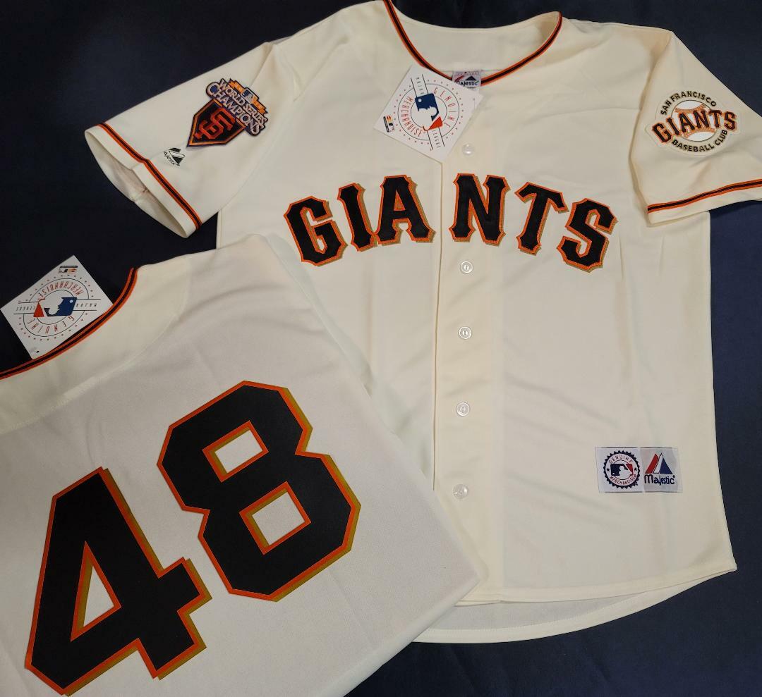1924 San Francisco Giants PABLO SANDOVAL 2010 WORLD SERIES CHAMPIONS Jersey New