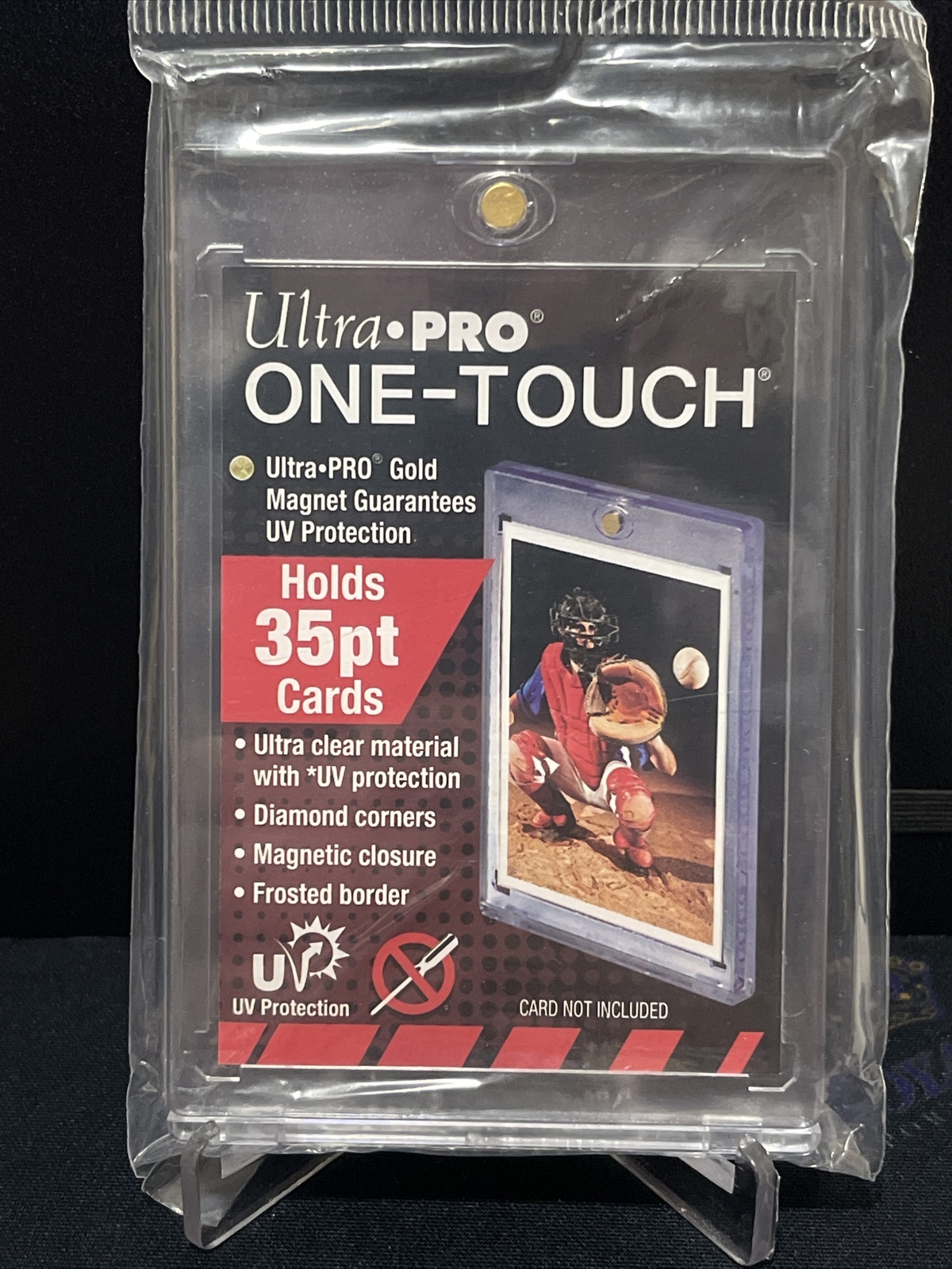 PAIR OF One Touch Magnetic Card Holder – Ultra Pro – 35pt – Brand New Sealed – 2