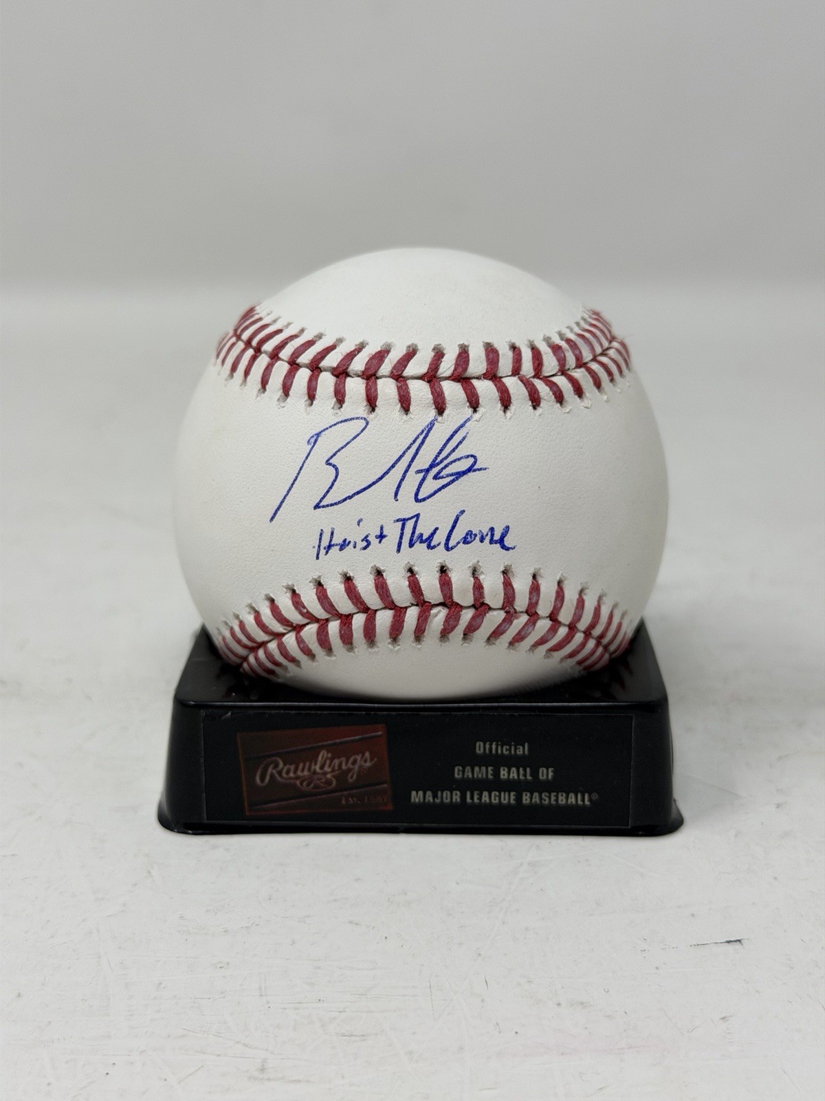 BRAXTON ASHCRAFT SIGNED AUTOGRAPH OMLB BASEBALL PITTSBURGH PIRATES PROOF 412 COA