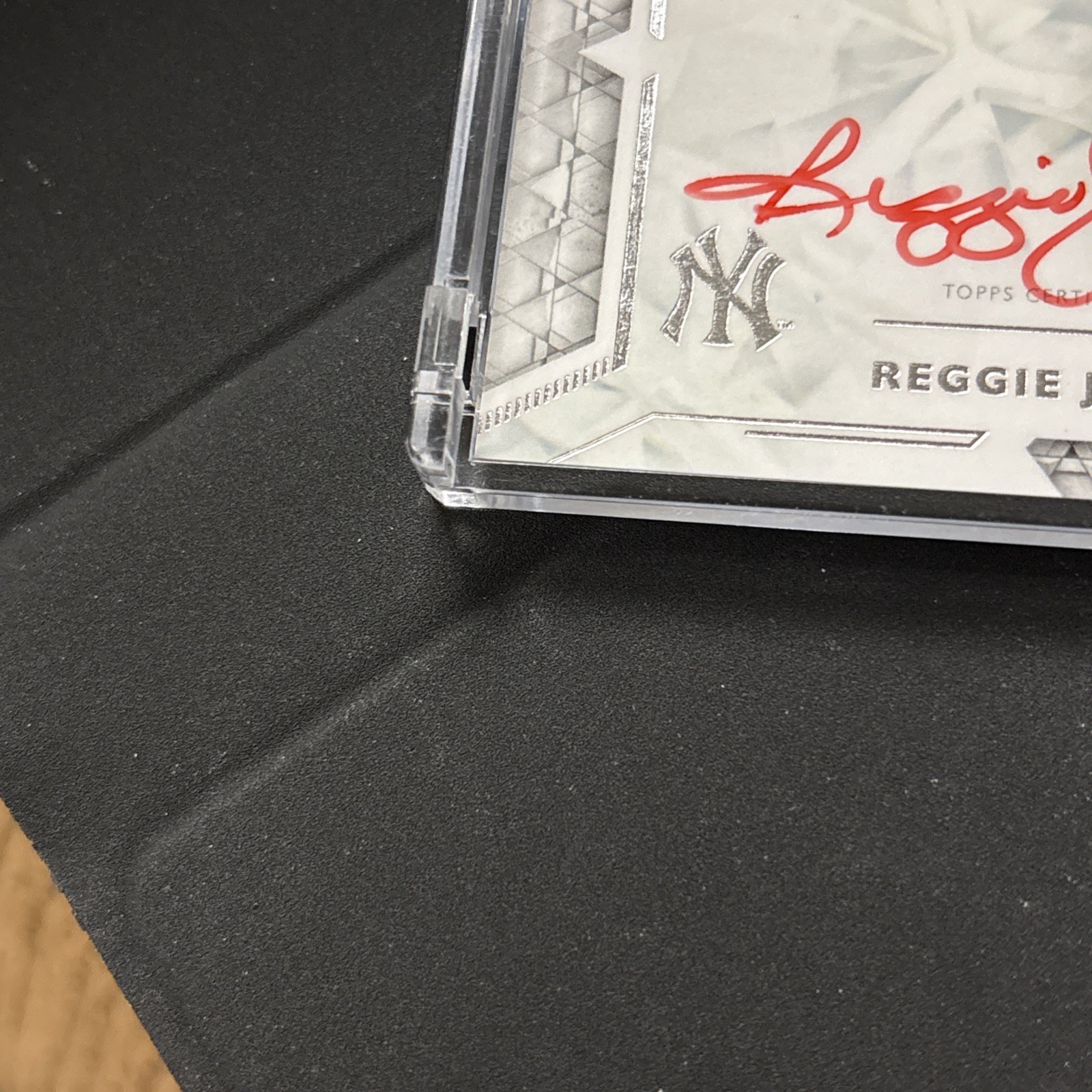 Reggie Jackson 2018 Topps Diamond Icons Auto Signed on Card #10/25 Yankees HOF