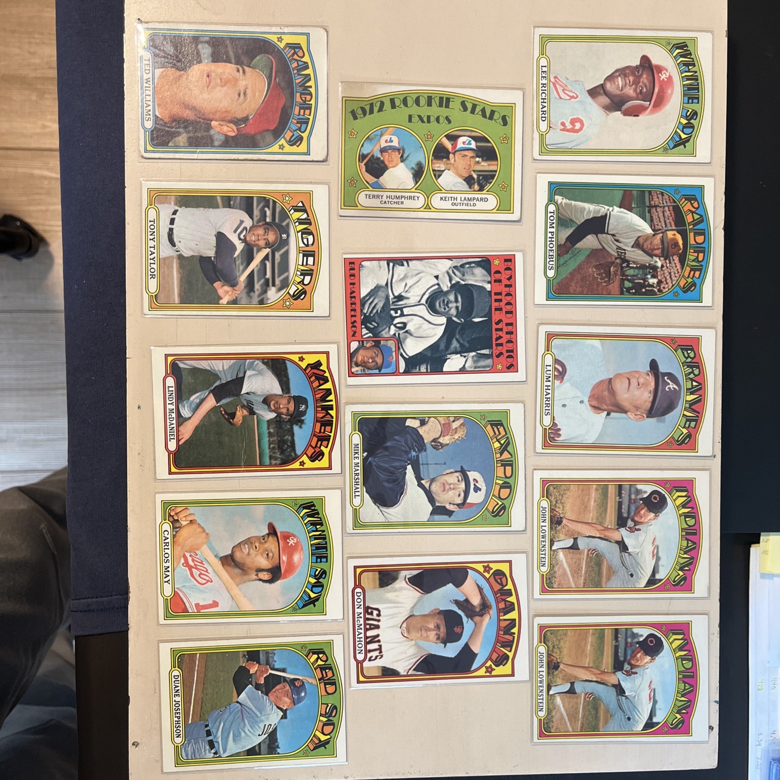 1972 topps baseball cards u-pick 450-656