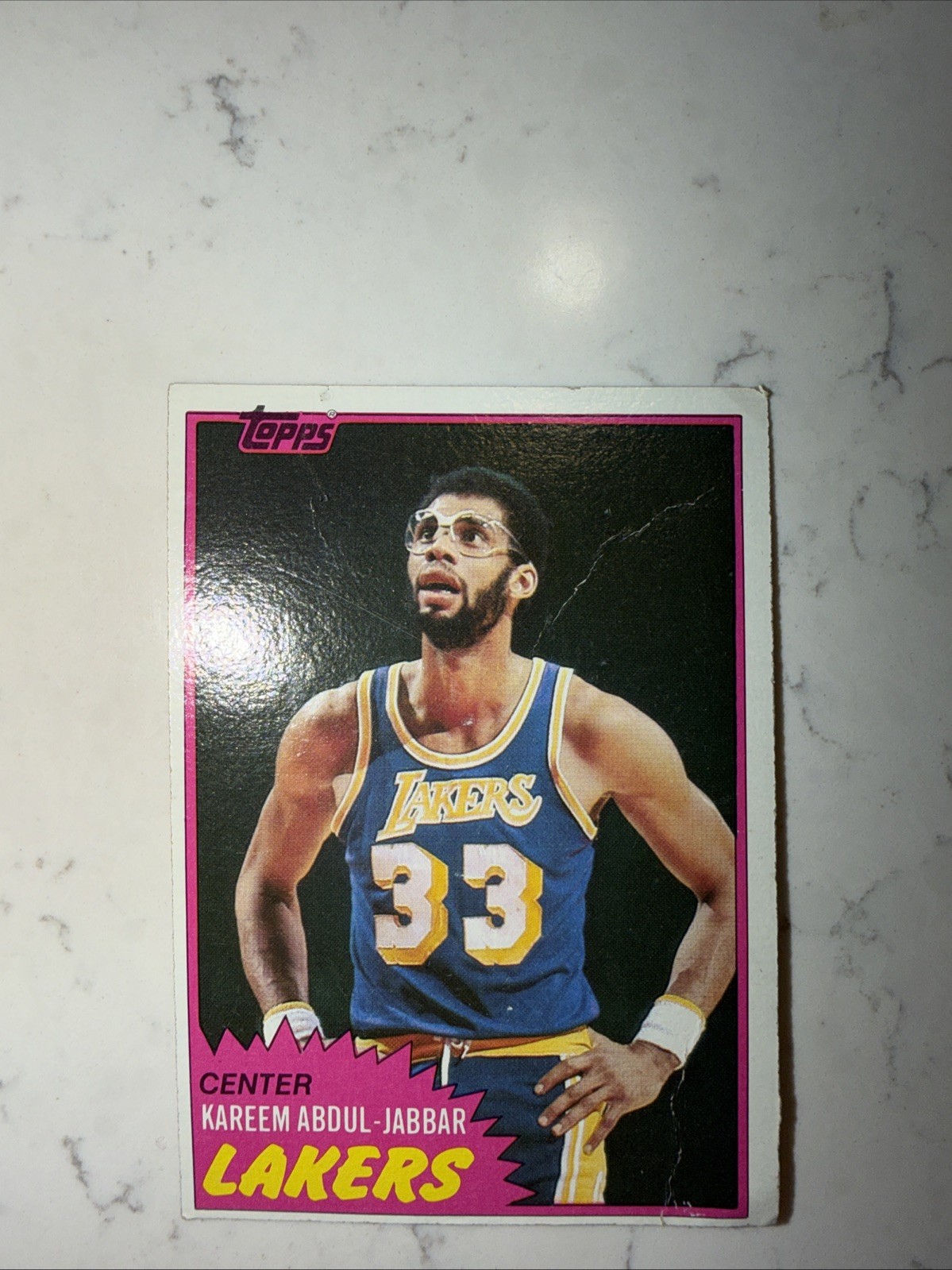 1981-82 Topps – Kareem Abdul-Jabbar #20