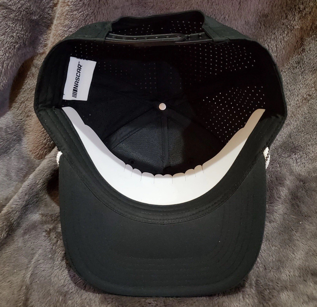 NASCAR Racing Retro Rope Snapback Black Mens Cap Hat