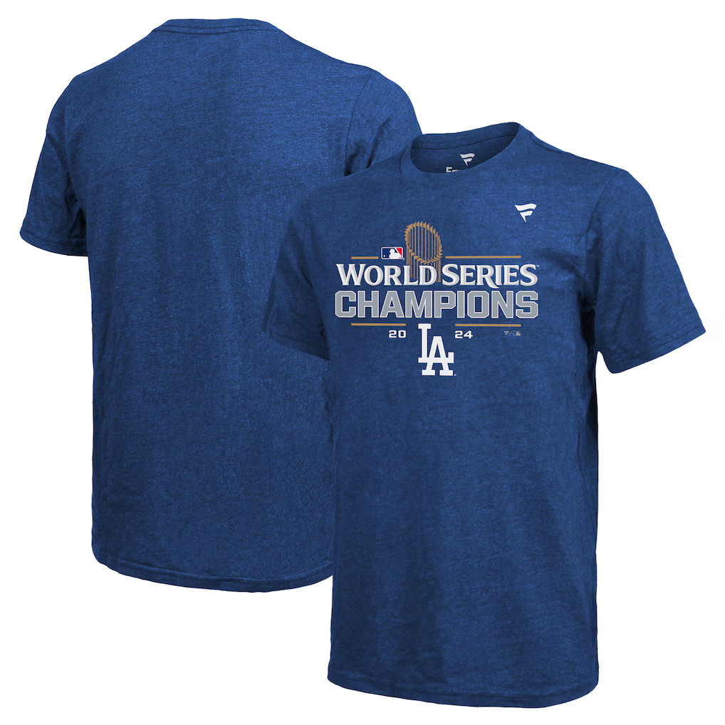 NEW LA Dodgers XXL 2XL 2024 World Series Champs T-Shirt MLB Ohtani Betts Muncy