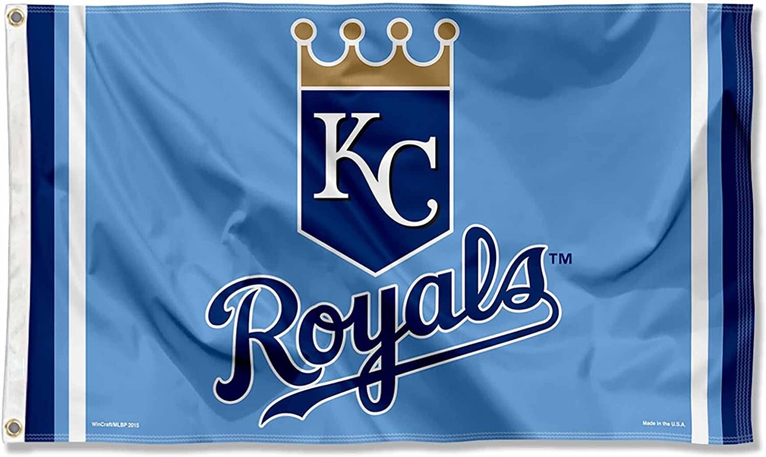 Kansas City Royals 3×5 ft Flag MLB Baseball KC Royal Team Banner Fast Shipping